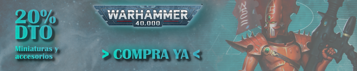 Warhammer 40K 20% dto